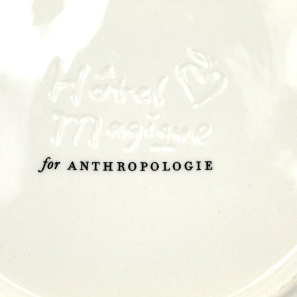 Anthropologie Hotel Magique Melange Stoneware Dessert Salad Plate Set of 4 - Picture 13 of 16
